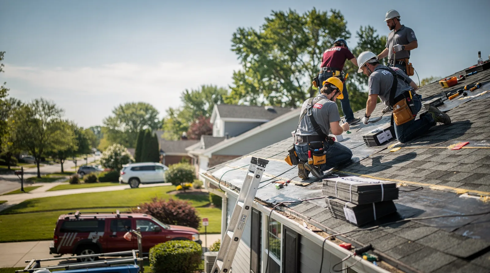 Roof Repair in Sheridan, IL around you